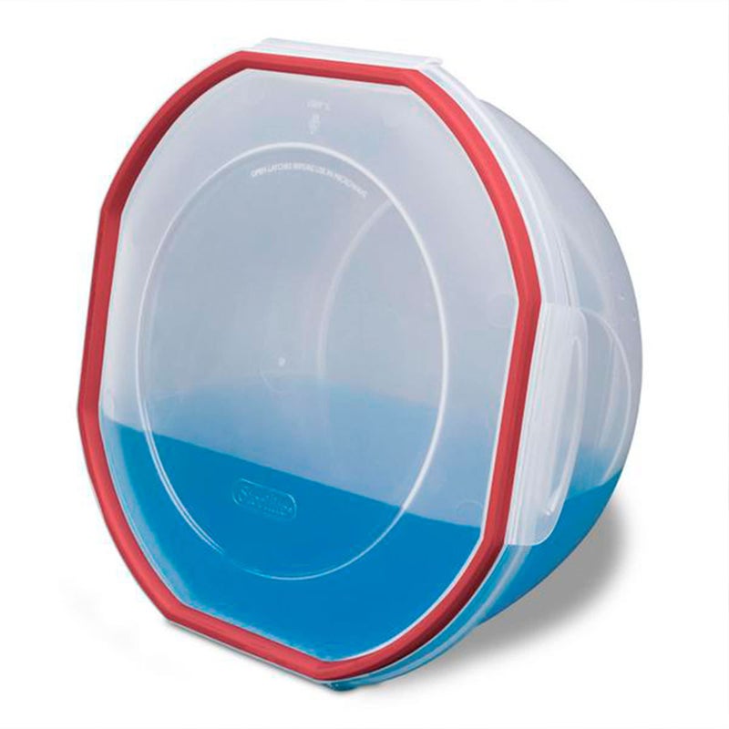 Sterilite Rocket Red Ultra Seal Latching Bowl, 4.7 Quart - Image 4